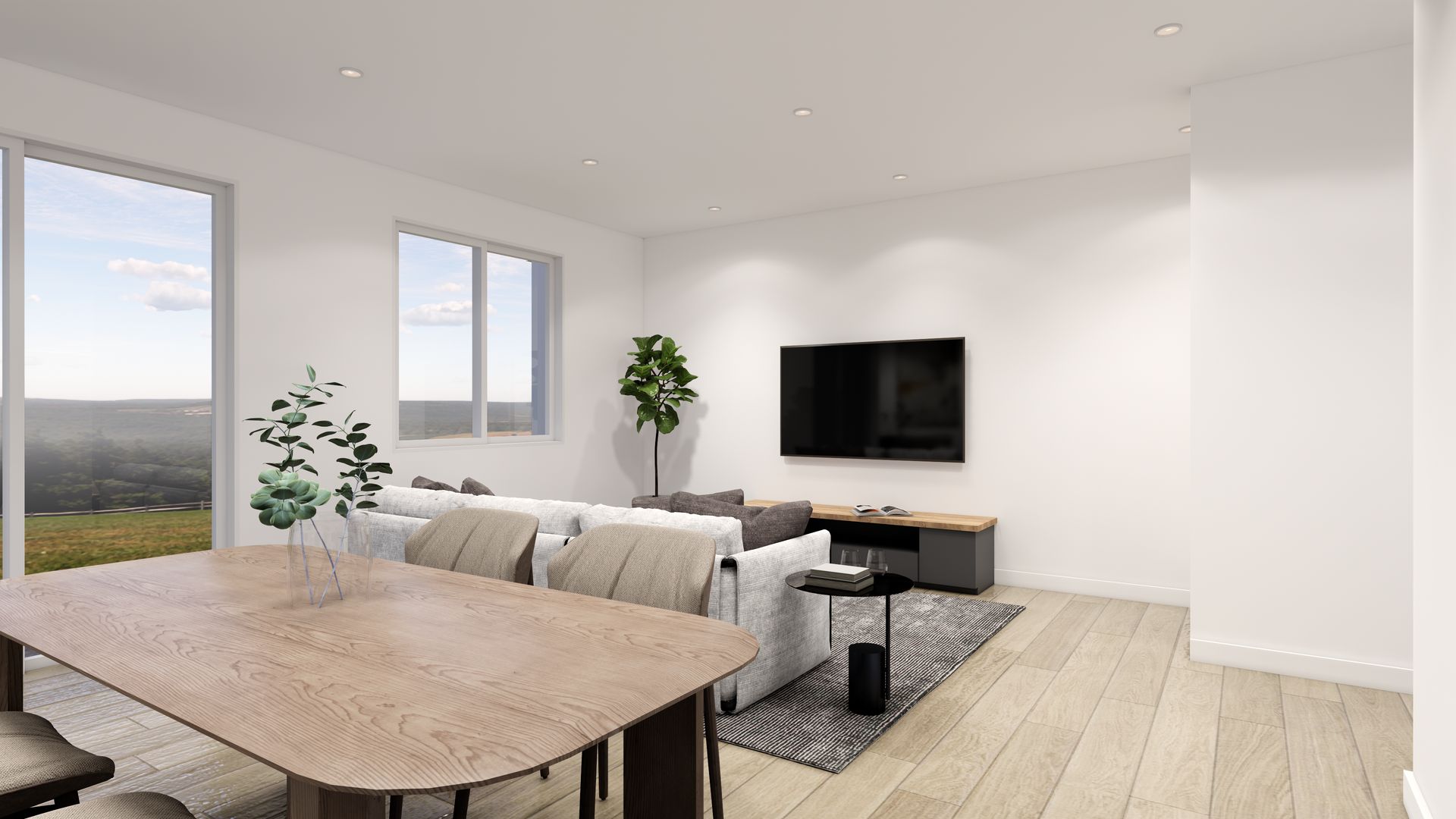 Living Area - 1