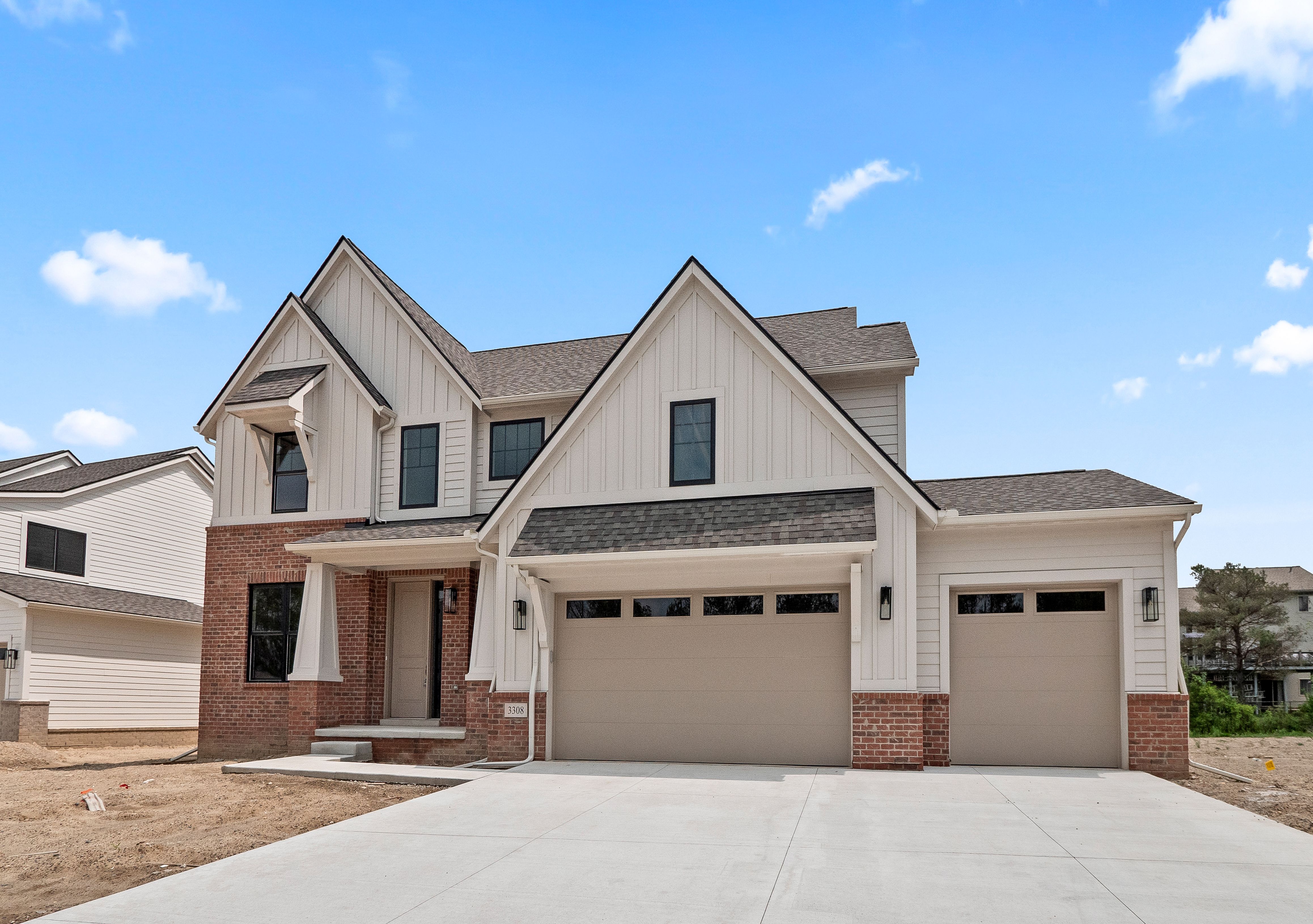 The Arlington 2W - Waldon Reserve: Lake Orion, Michigan - AP Builders