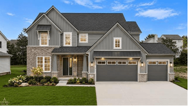 The Arlington 1W - Waldon Reserve: Orion Township, Michigan - AP Builders