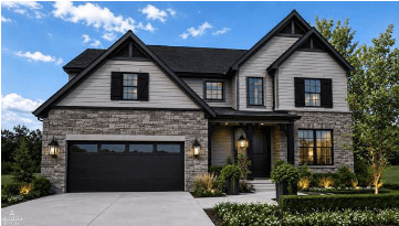 The Arlington 2W - Waldon Reserve: Lake Orion, Michigan - AP Builders