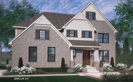 The Barclay II (elevation 2E) Floor Plan - AP Builders