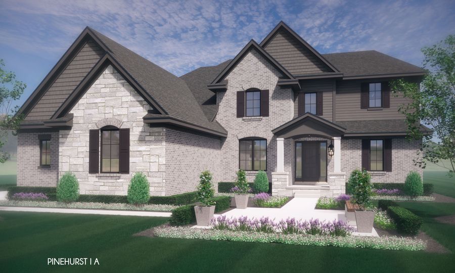 The Pinehurst (elevation A) floor plan