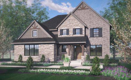 The Barclay II (elevation 3E) Floor Plan - AP Builders