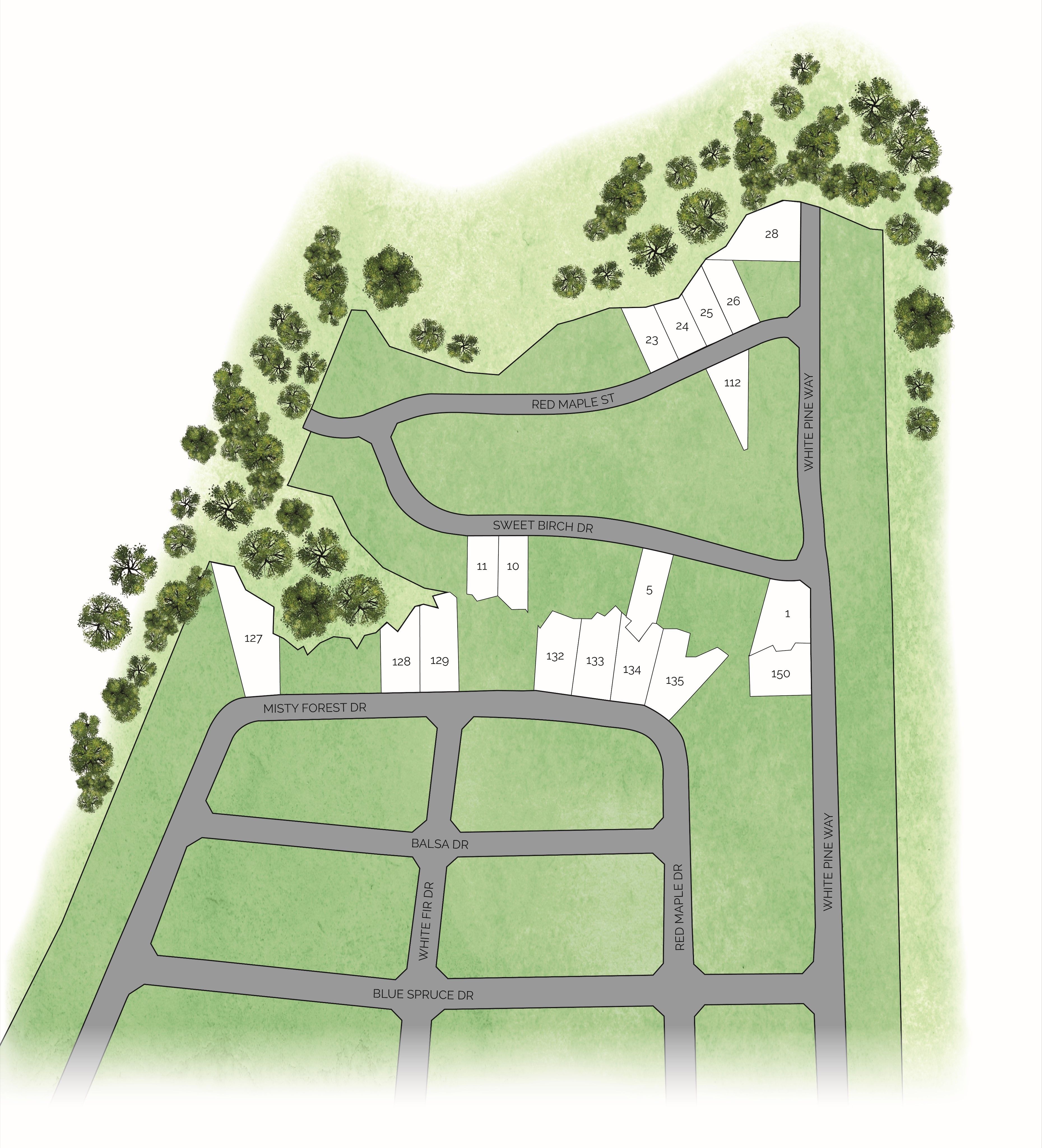 Misty Forest in Phenix City, AL New Homes by Evermore Homes