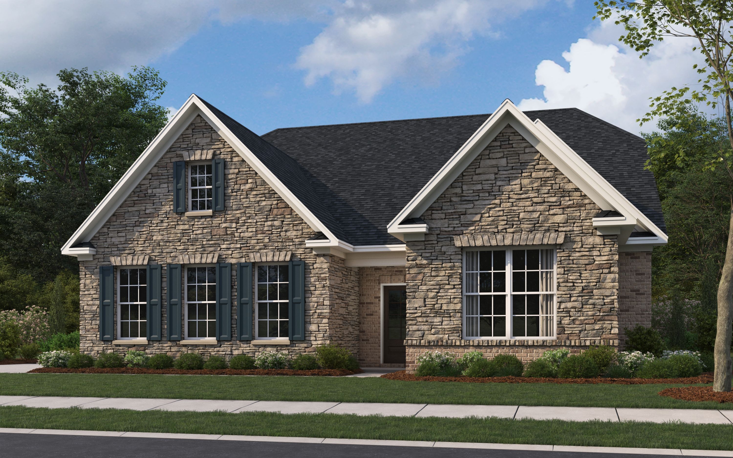 Oxford Plan at The Meadows in Owens Cross Roads, AL by Evermore Homes