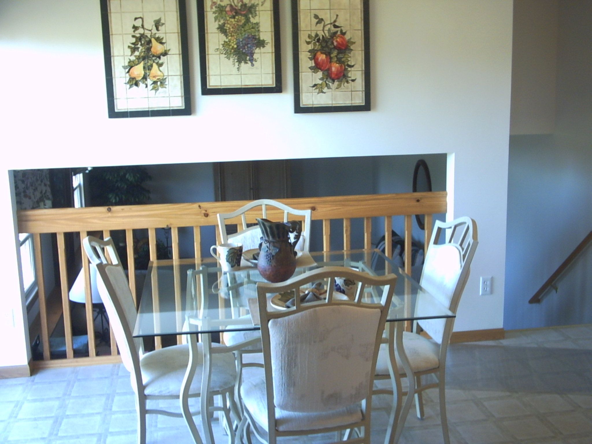 Dining Room looking down to FR