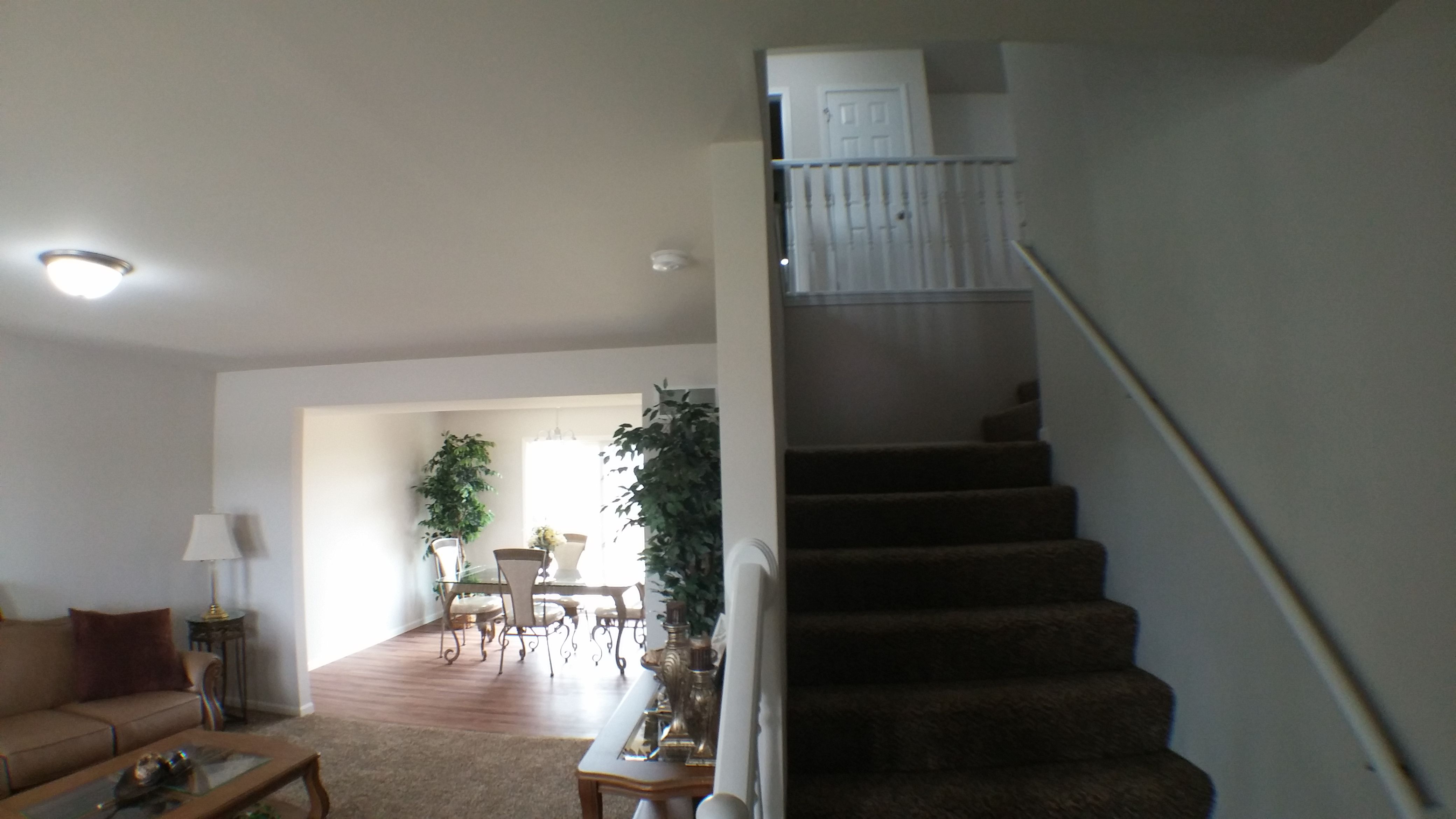 Stairs Up/Fam Rm From Entry