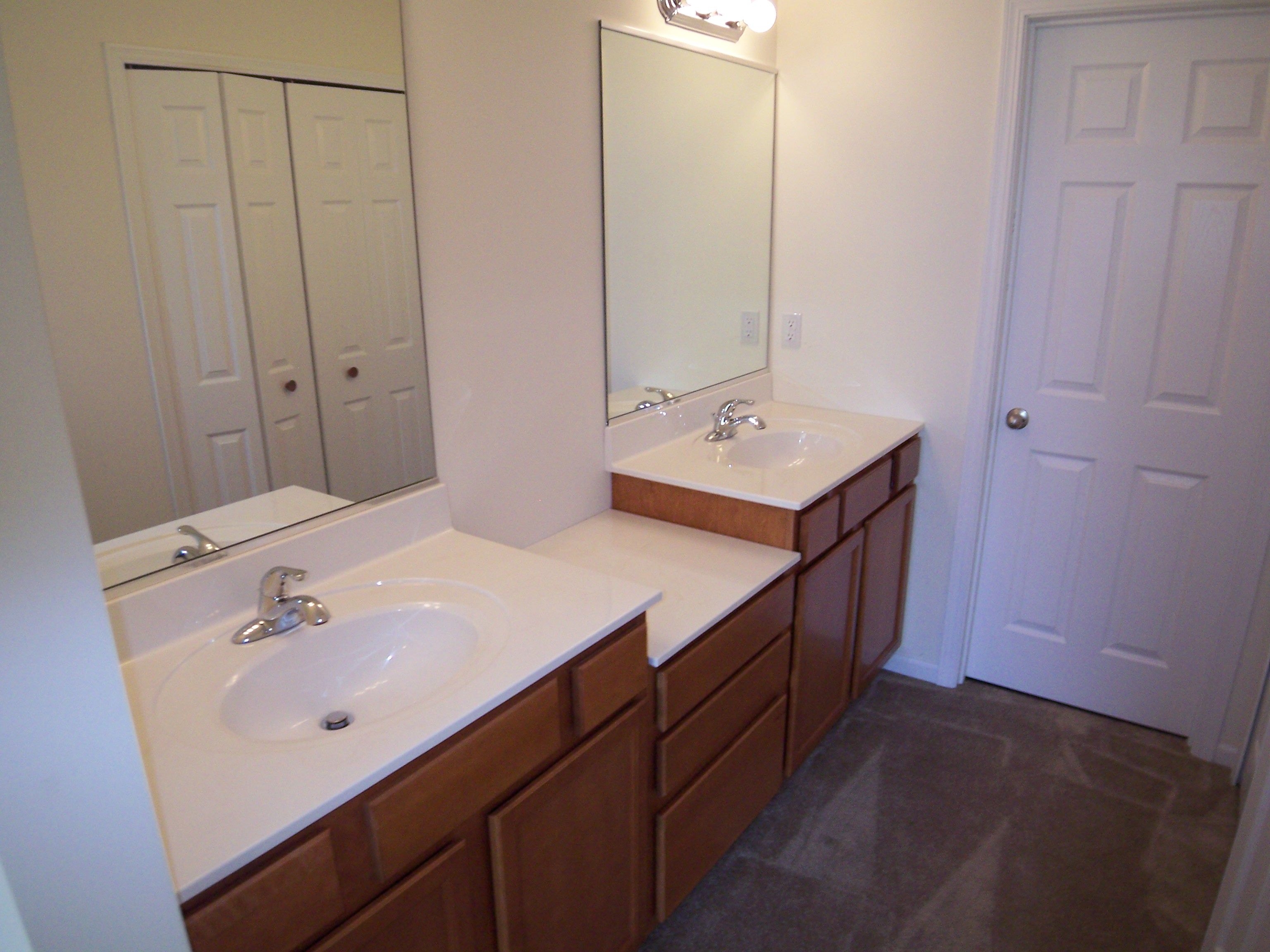 Owner's Optional Double Vanities Vanities