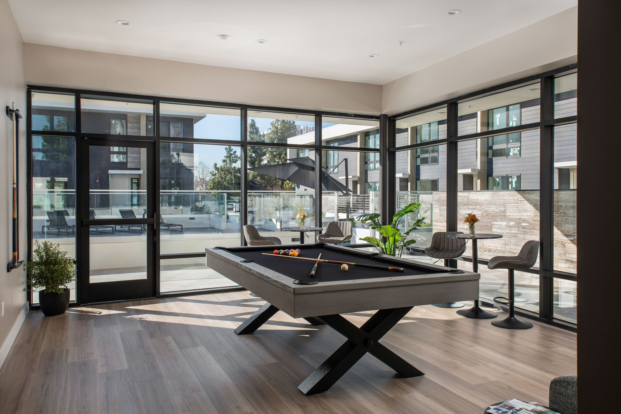 The Collection's HOA Lounge With Pool Table