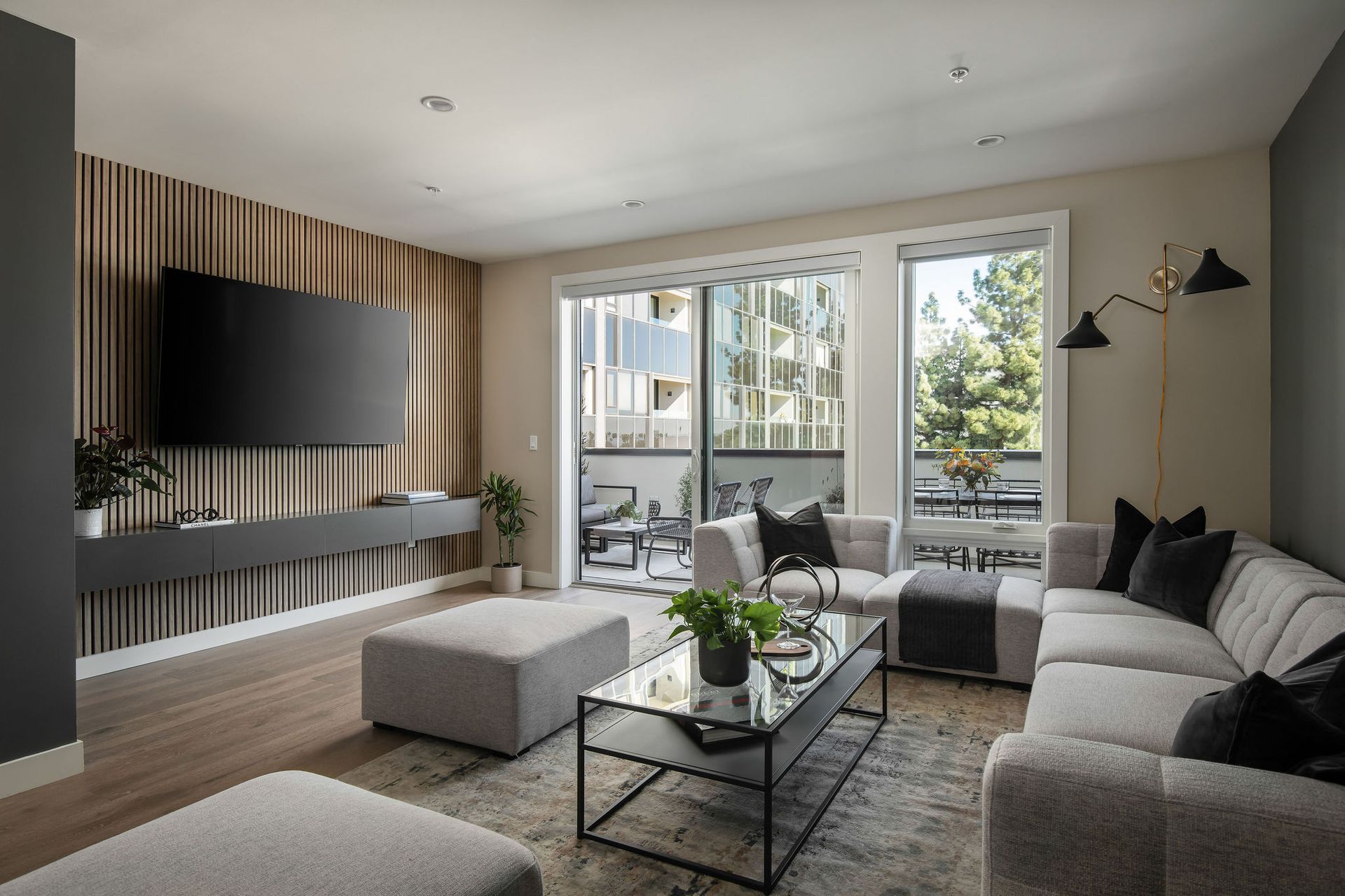 Model Living Room With Views