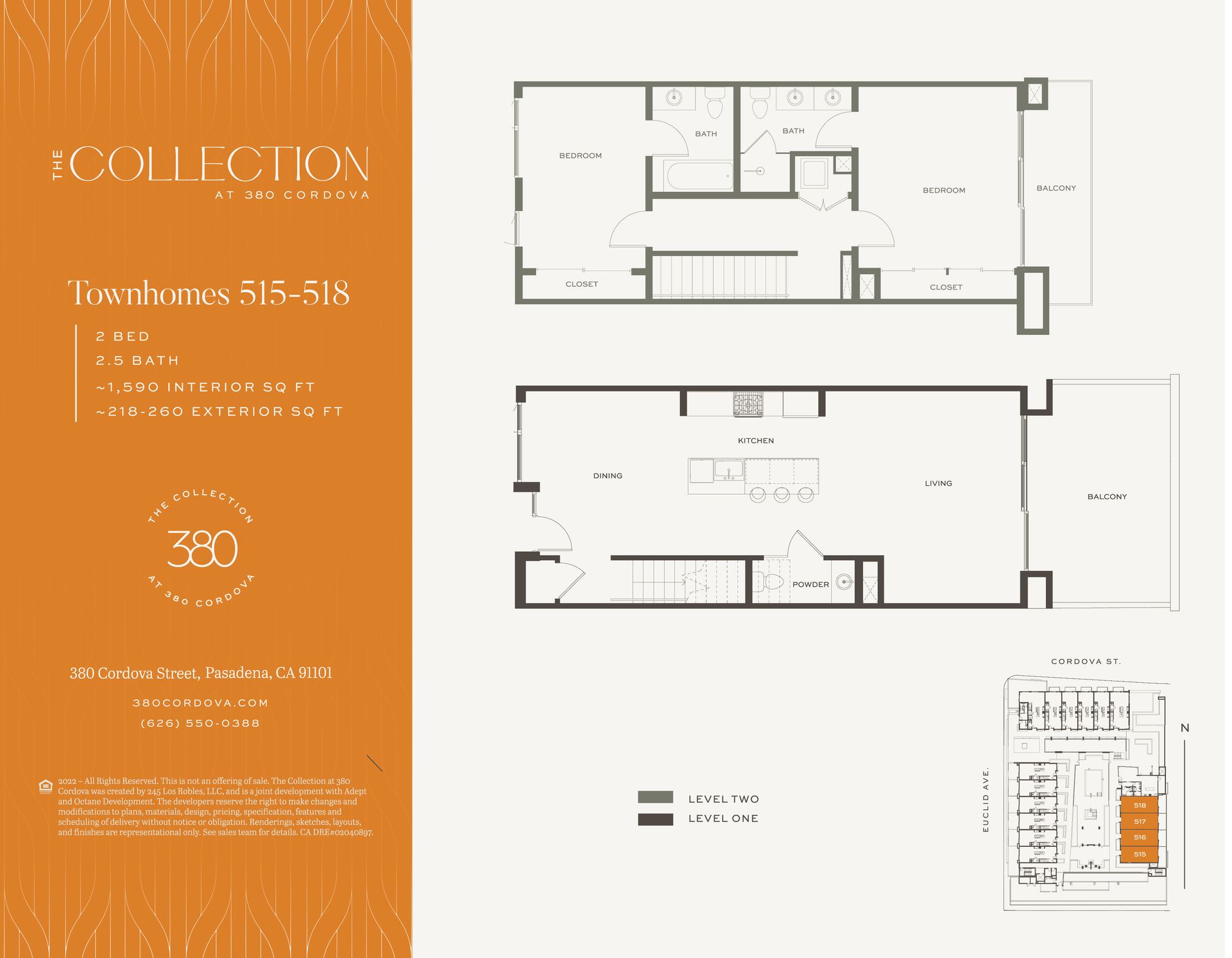Residence #515 Floor Plan