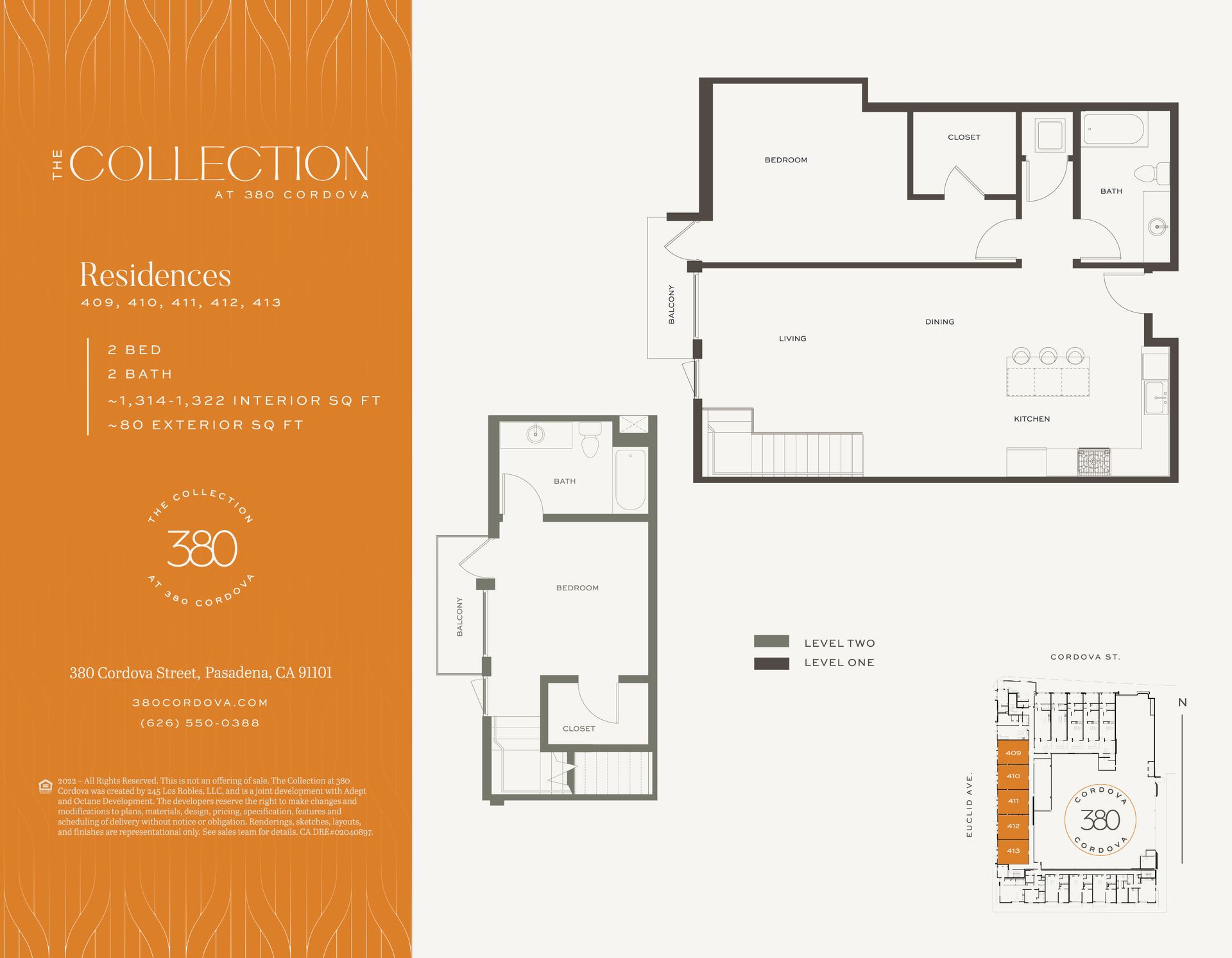 Residence #410 Floor Plan