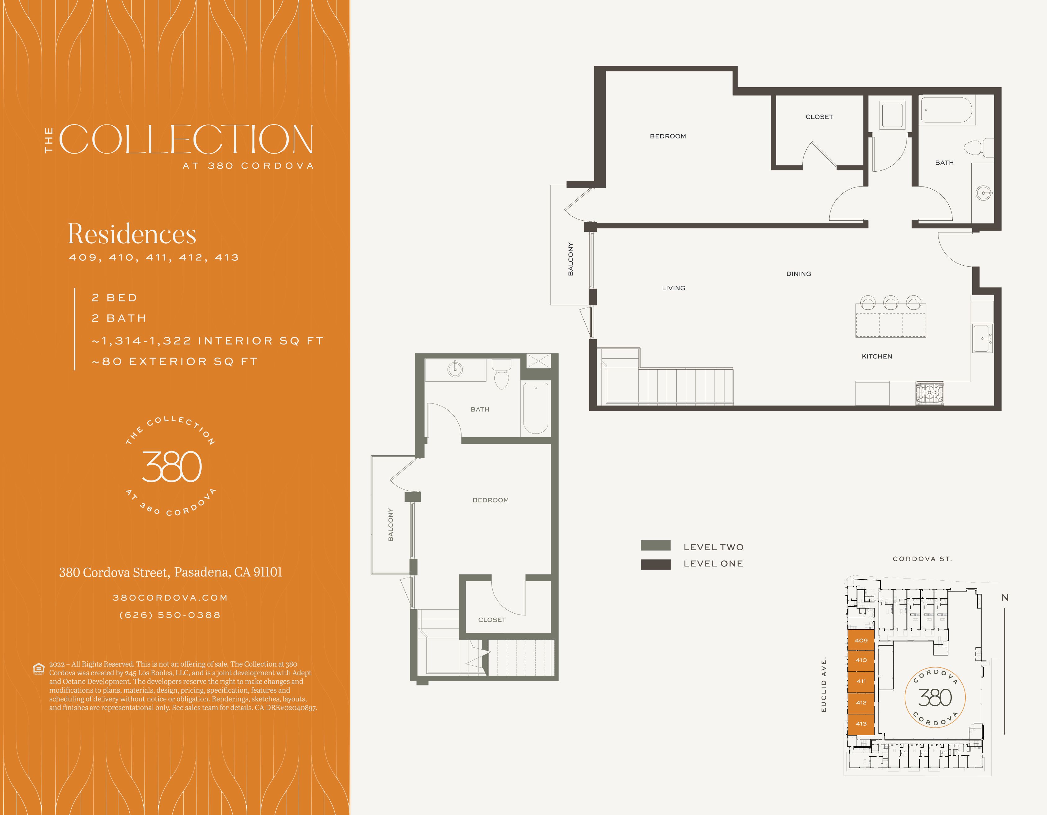 Residence #410 Floor Plan