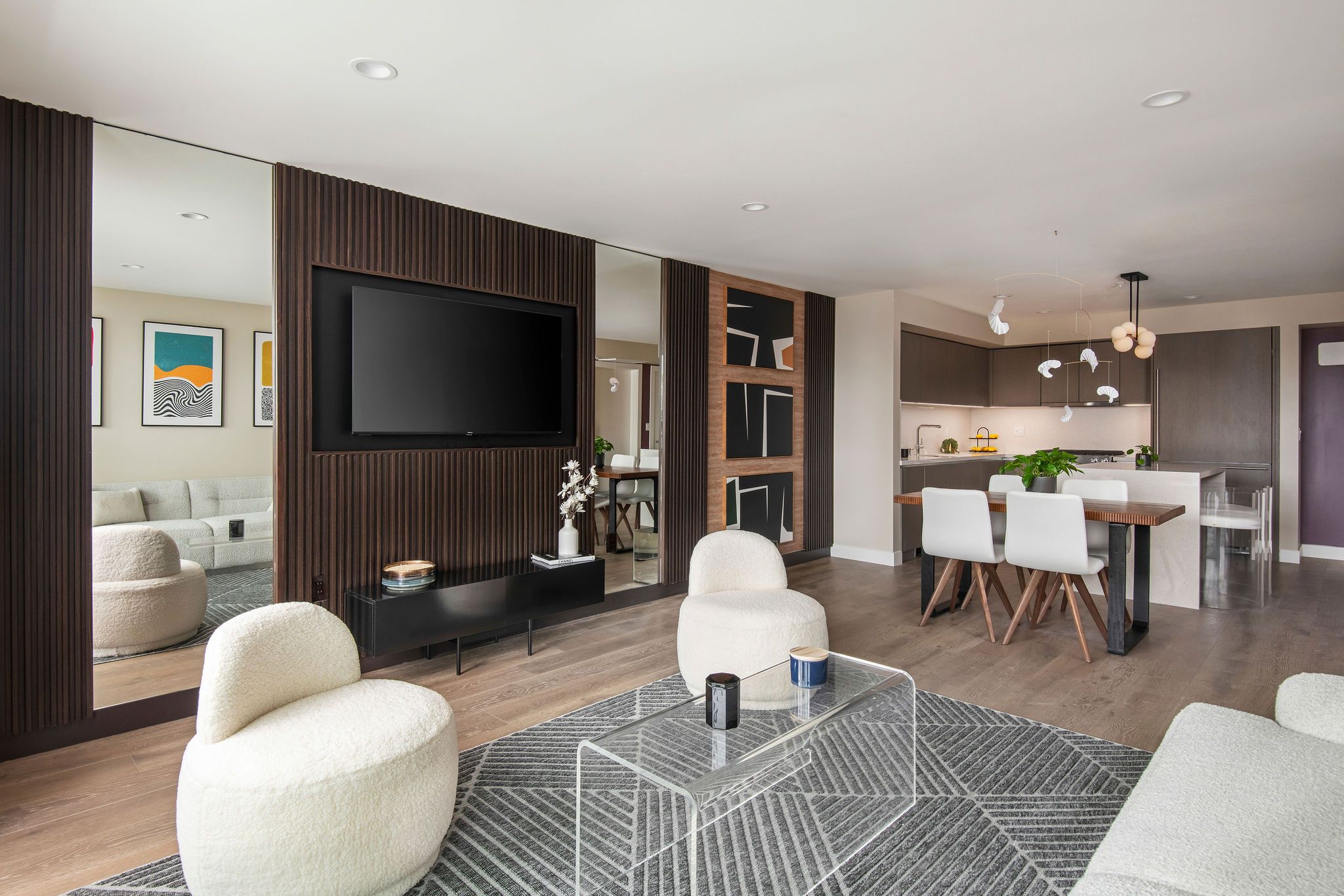 Living and Dining Areas
