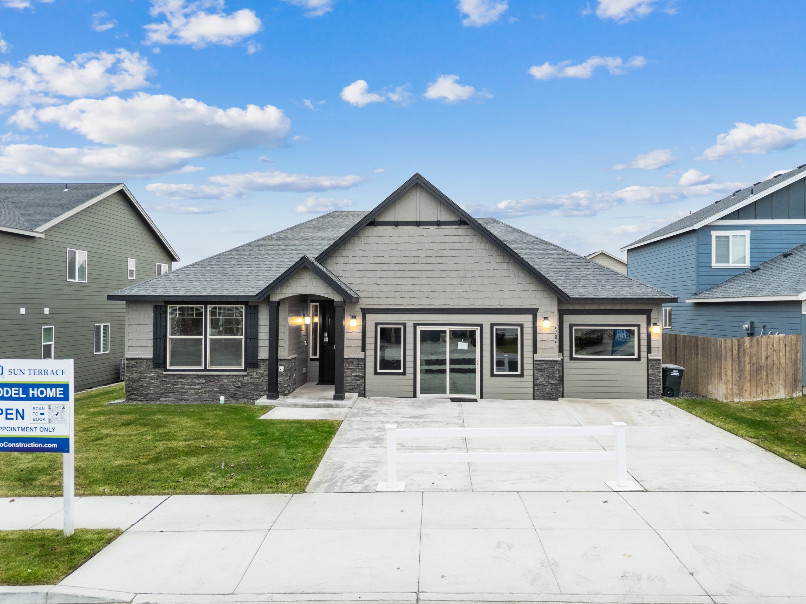 Sun Terrace por Aho Construction en Yakima Washington