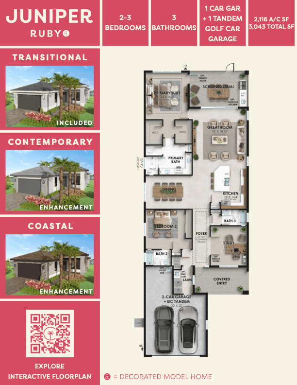 Juniper floor plan