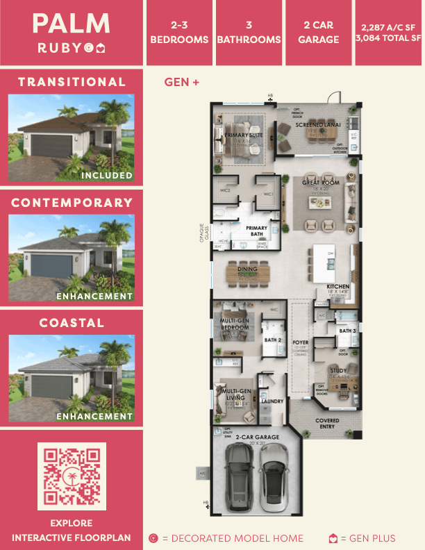 Palm (Gen+) floor plan