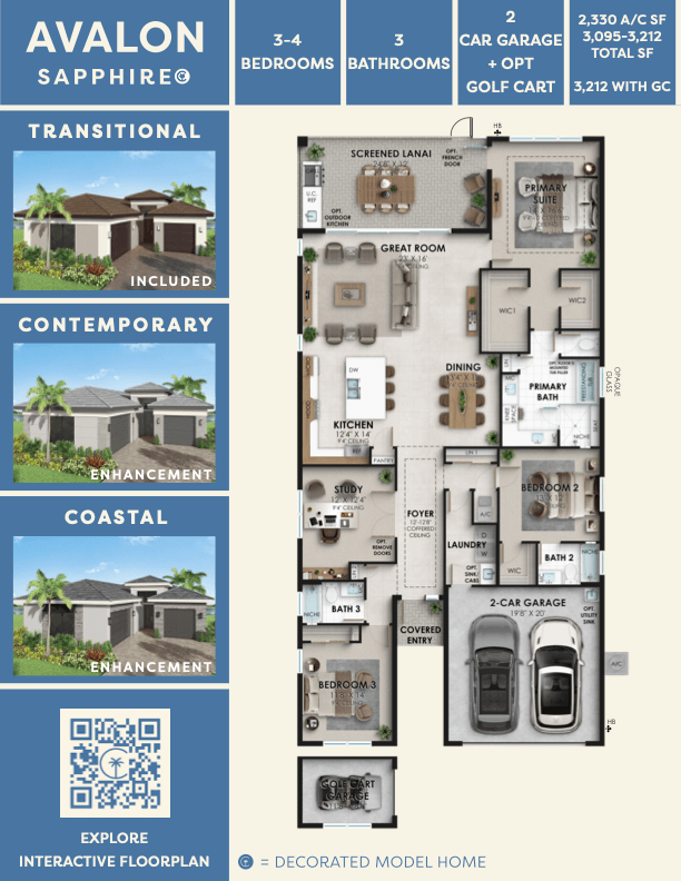 Avalon floor plan