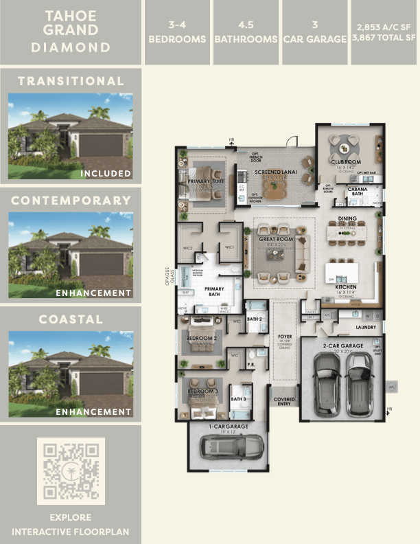 Tahoe Grand floor plan