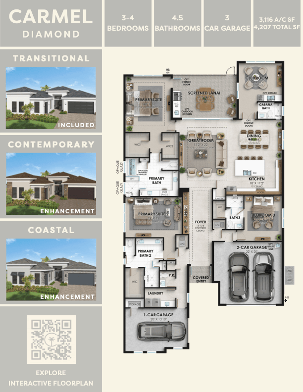 Carmel floor plan