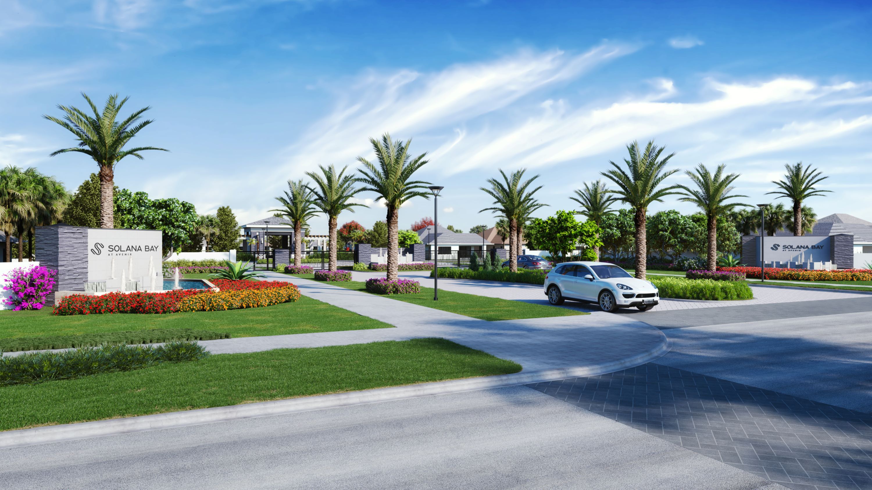 Entryway into the community