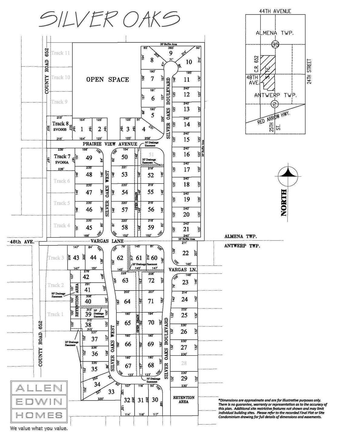 Mapa de la Comunidad