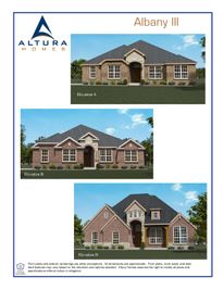 Albany III - Twin Pines: Royse City, Texas - Altura Homes