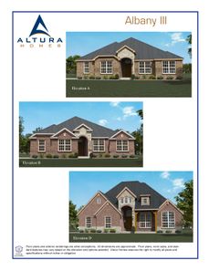 Albany III by Altura Homes in Dallas TX