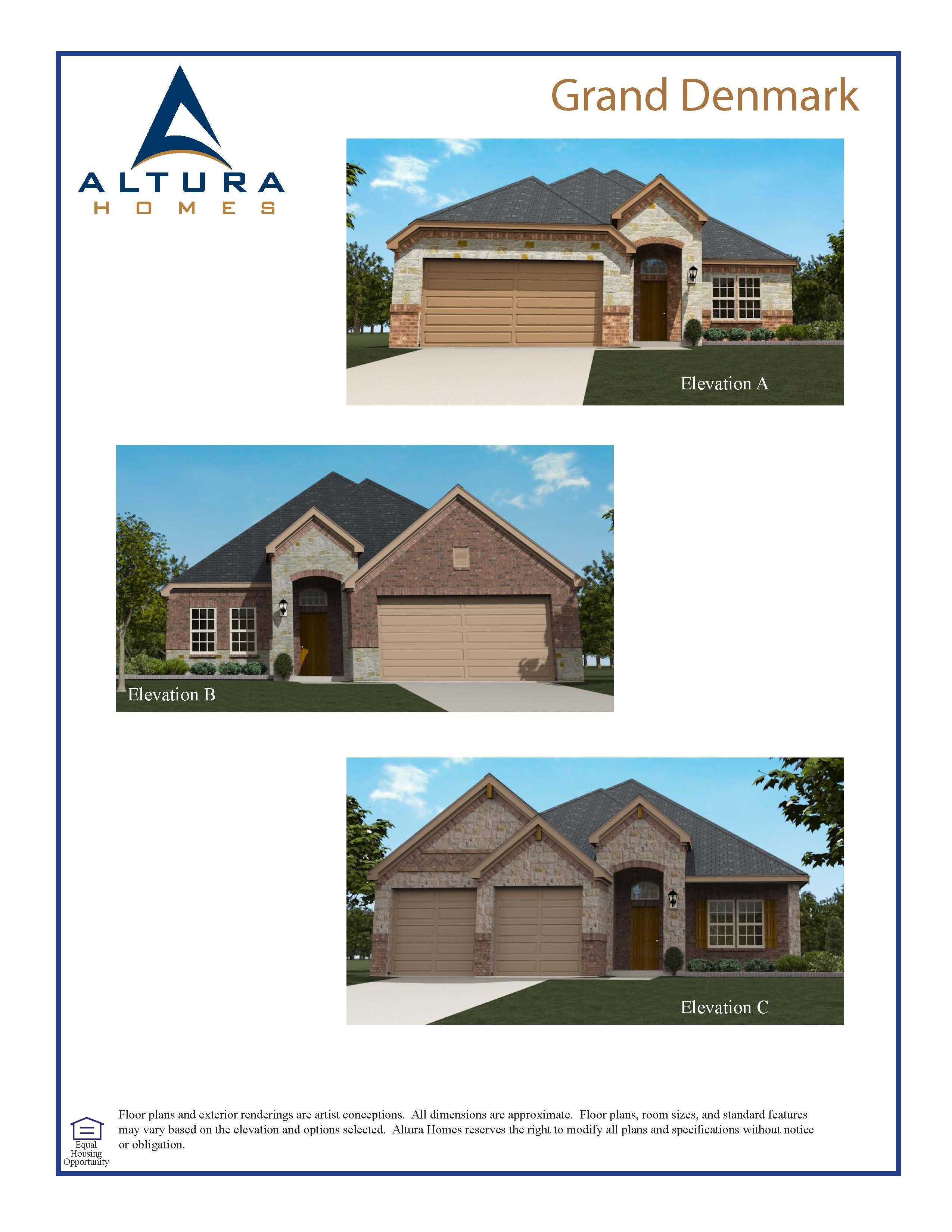 Grand Denmark Plan at River Ridge in Crandall, TX by Altura Homes