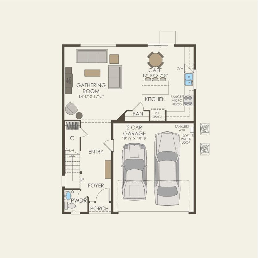 First Floor 5 br / 3.5 ba