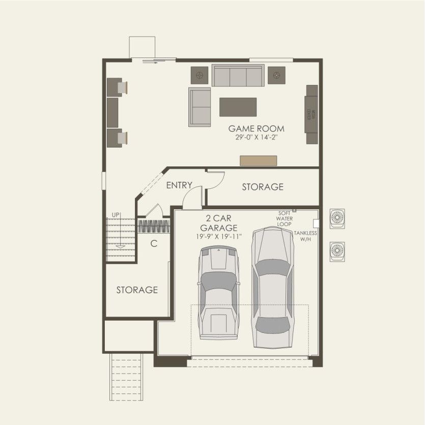 First Floor 4 br / 2.5 ba