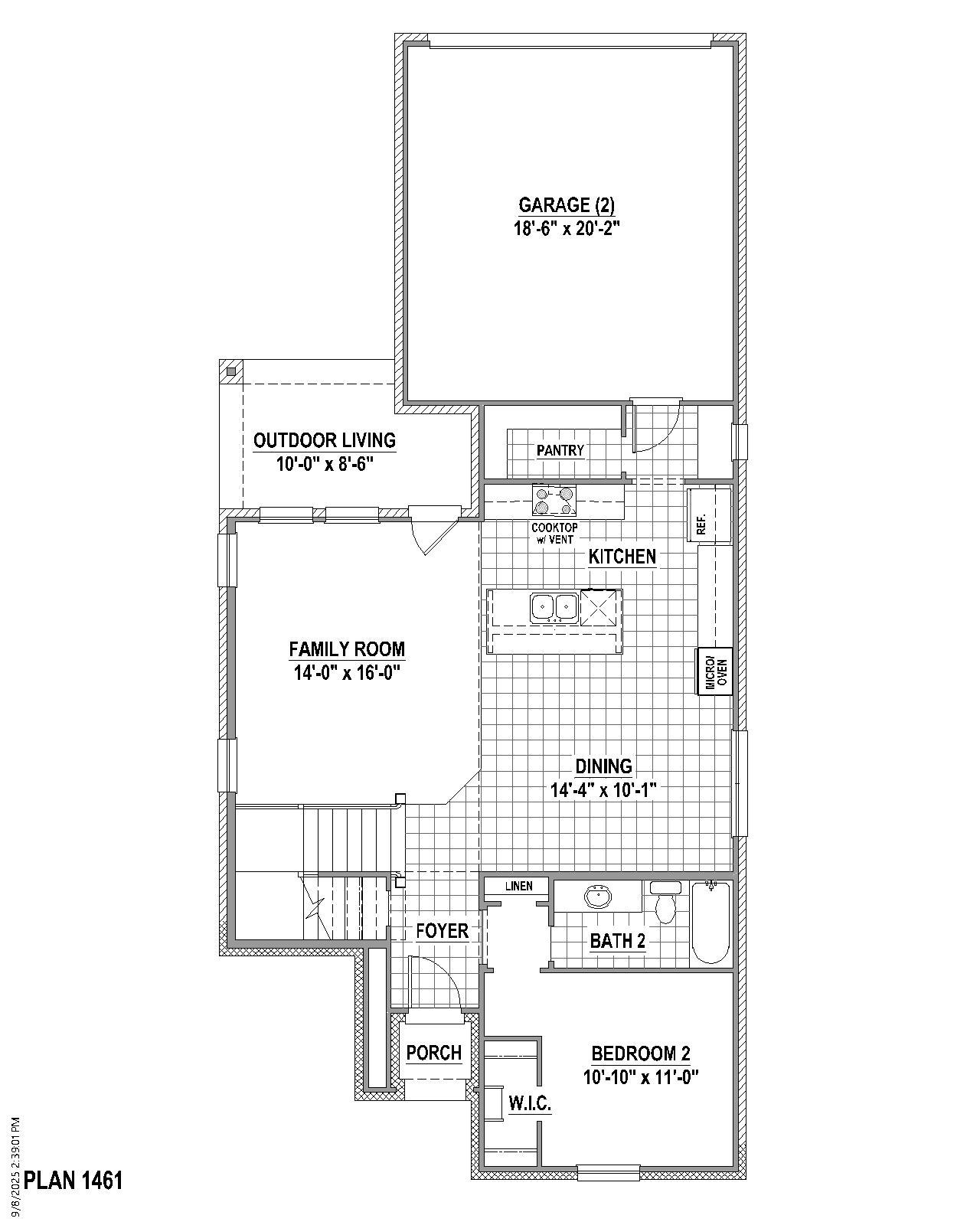 Plan 1461 1st Floor