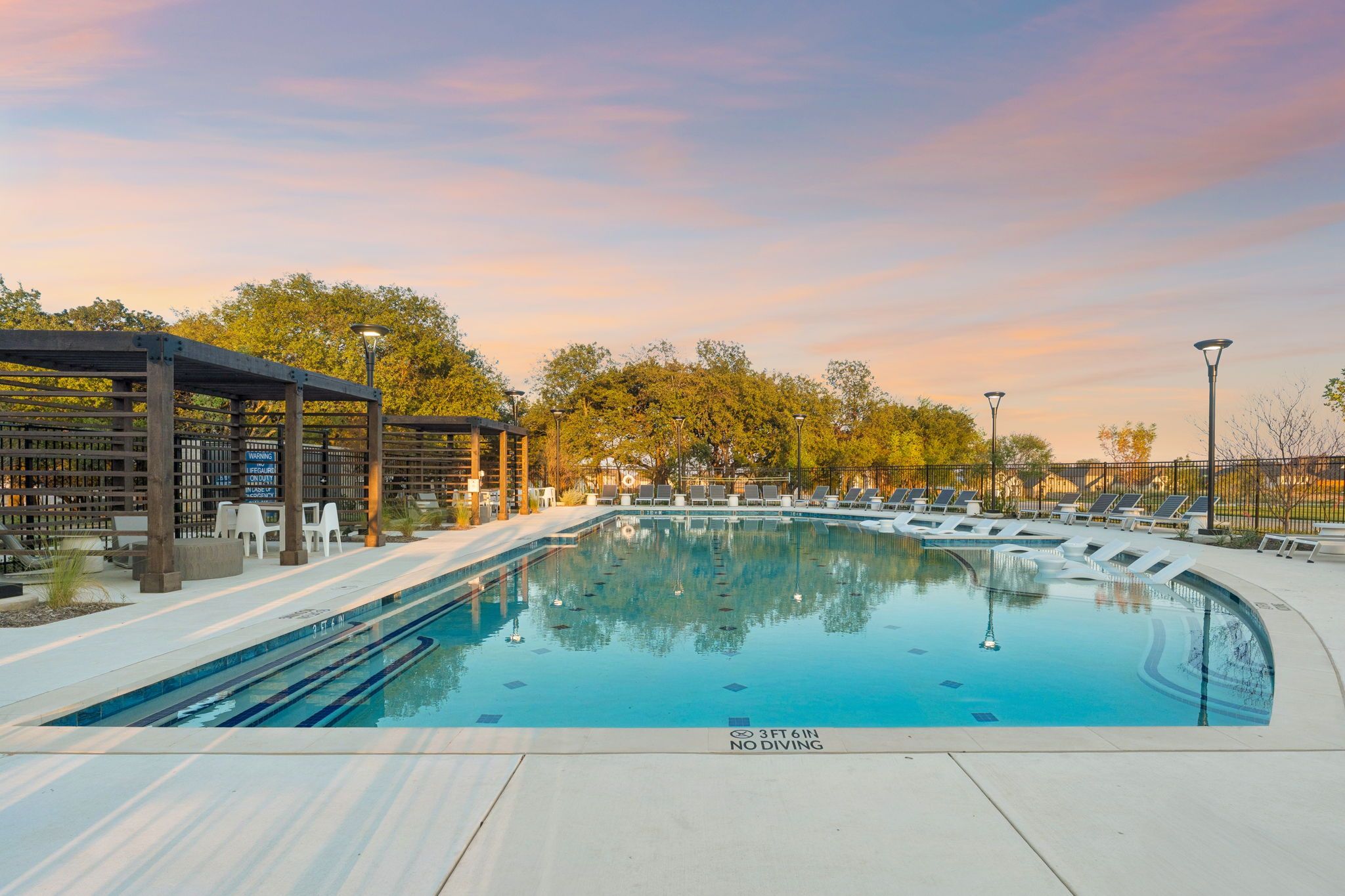 Wildridge Rudman Sunset Photo of Swimming Pool