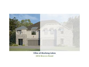 TH Building 5 Unit 1 ML - Villas at Mustang Lakes: Celina, Texas - American Legend Homes