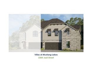 TH Building 9 Unit 2 ML - Villas at Mustang Lakes: Celina, Texas - American Legend Homes