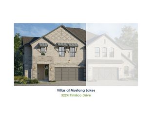 TH Building 10 Unit 1 ML - Villas at Mustang Lakes: Celina, Texas - American Legend Homes