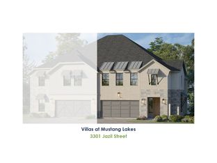 TH Building 30 Unit 2 ML - Villas at Mustang Lakes: Celina, Texas - American Legend Homes