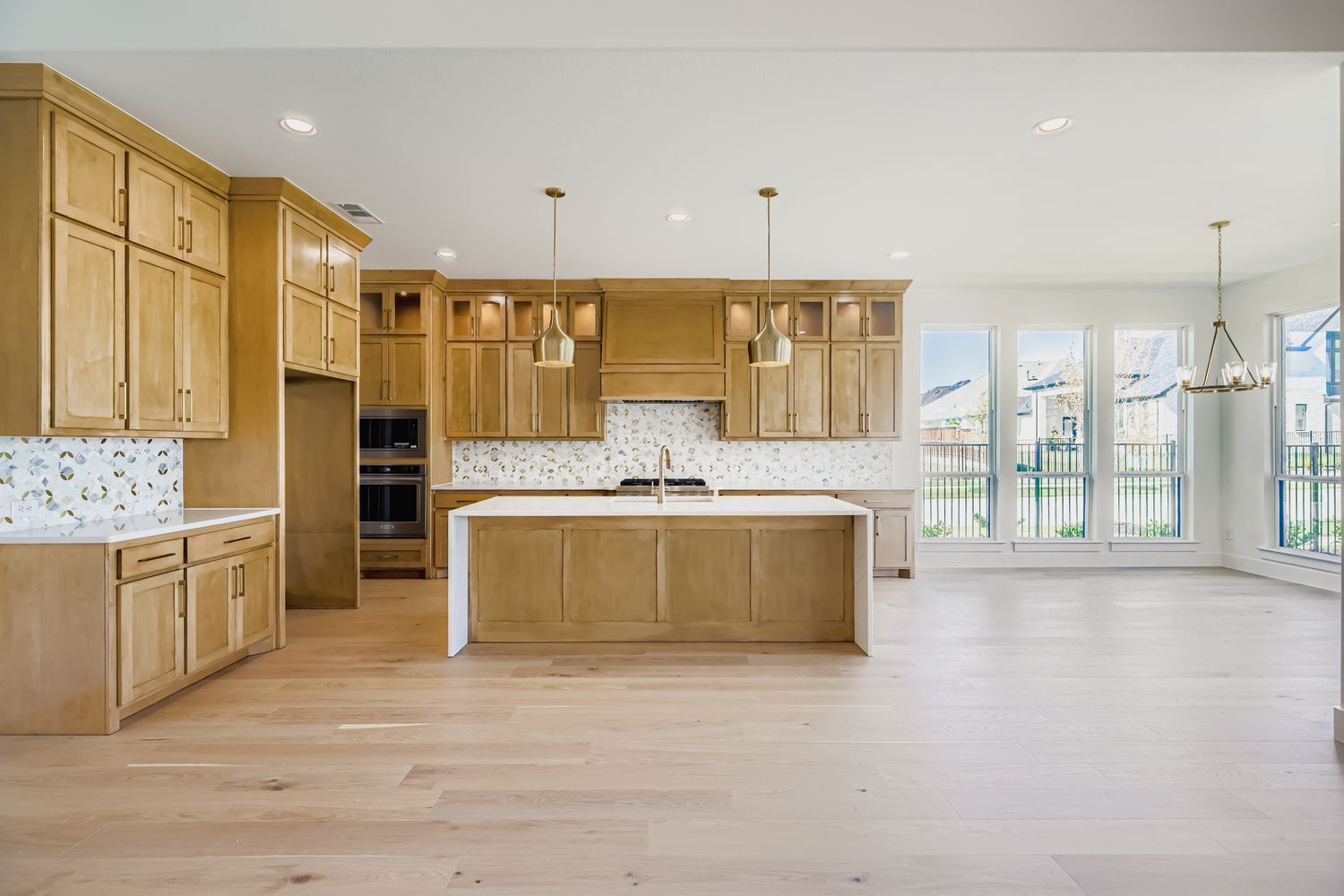 Plan 1631 Kitchen/Dining Area Representative Image