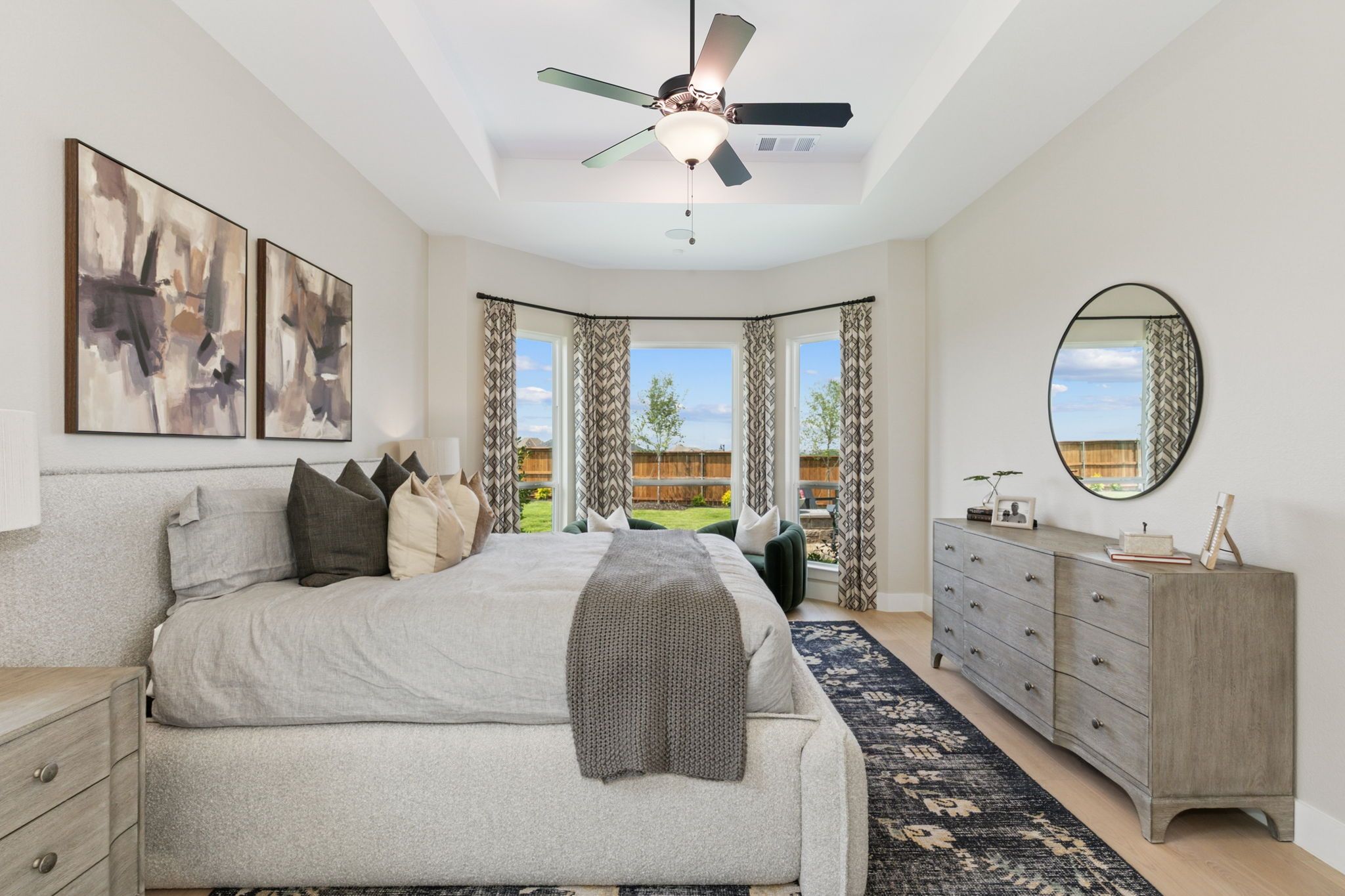 American Legend Homes' 55' model in Ten Mile Creek - Main Bedroom