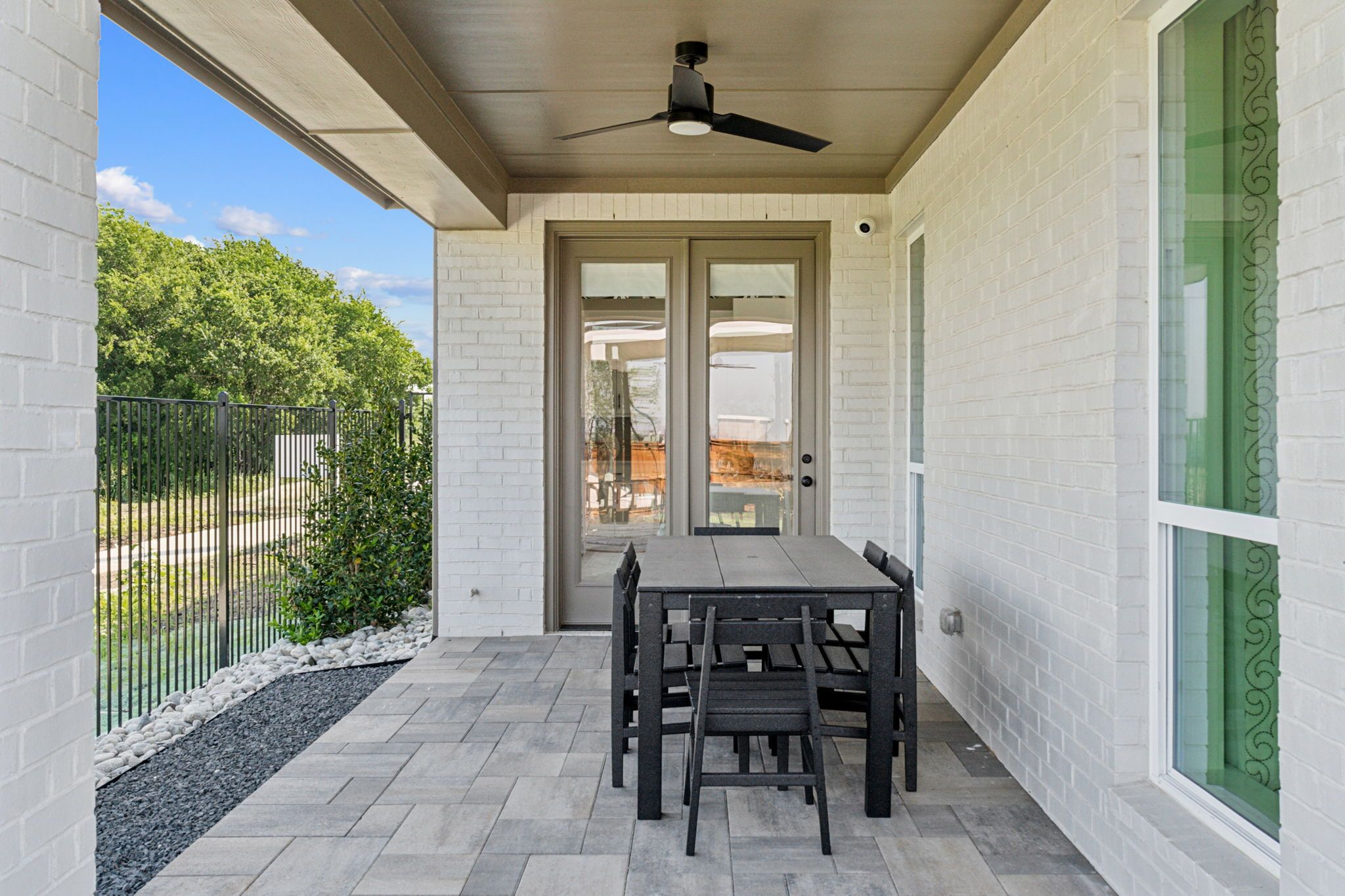 American Legend Homes' 55' model in Ten Mile Creek - Back Porch