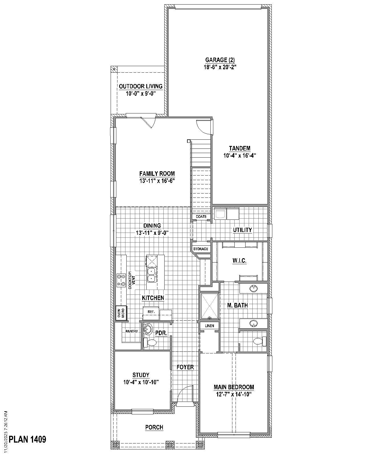 Plan 1409 1st Floor