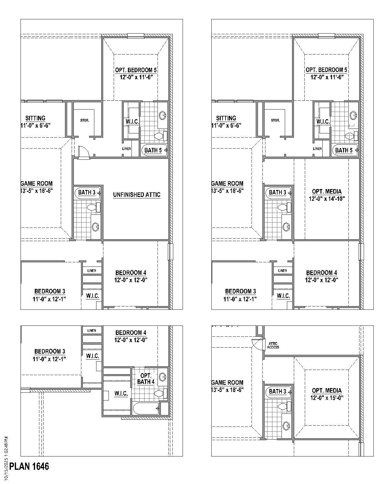 Plan 1646 Options