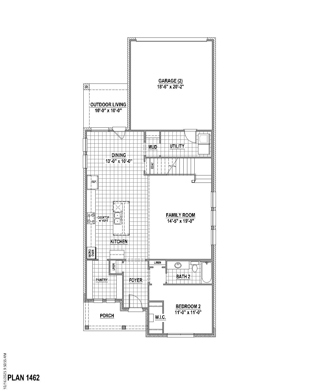 Plan 1462 1st Floor
