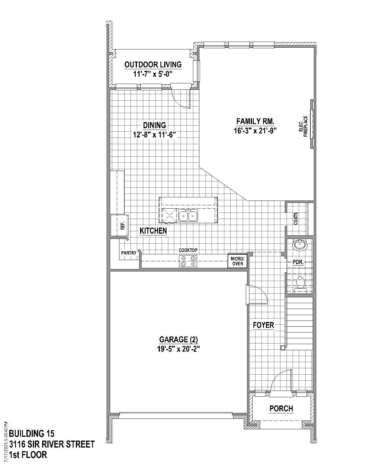 TH Building 15 Unit 2 W 1st Floor