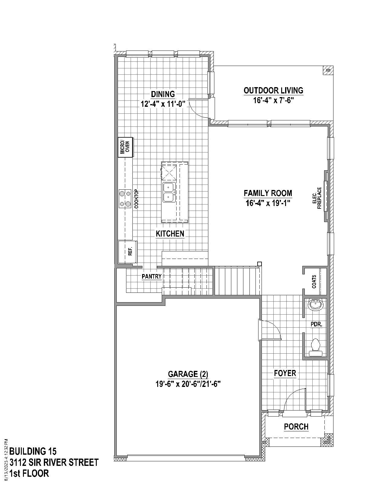 TH Building 15 Unit 3 W 1st Floor
