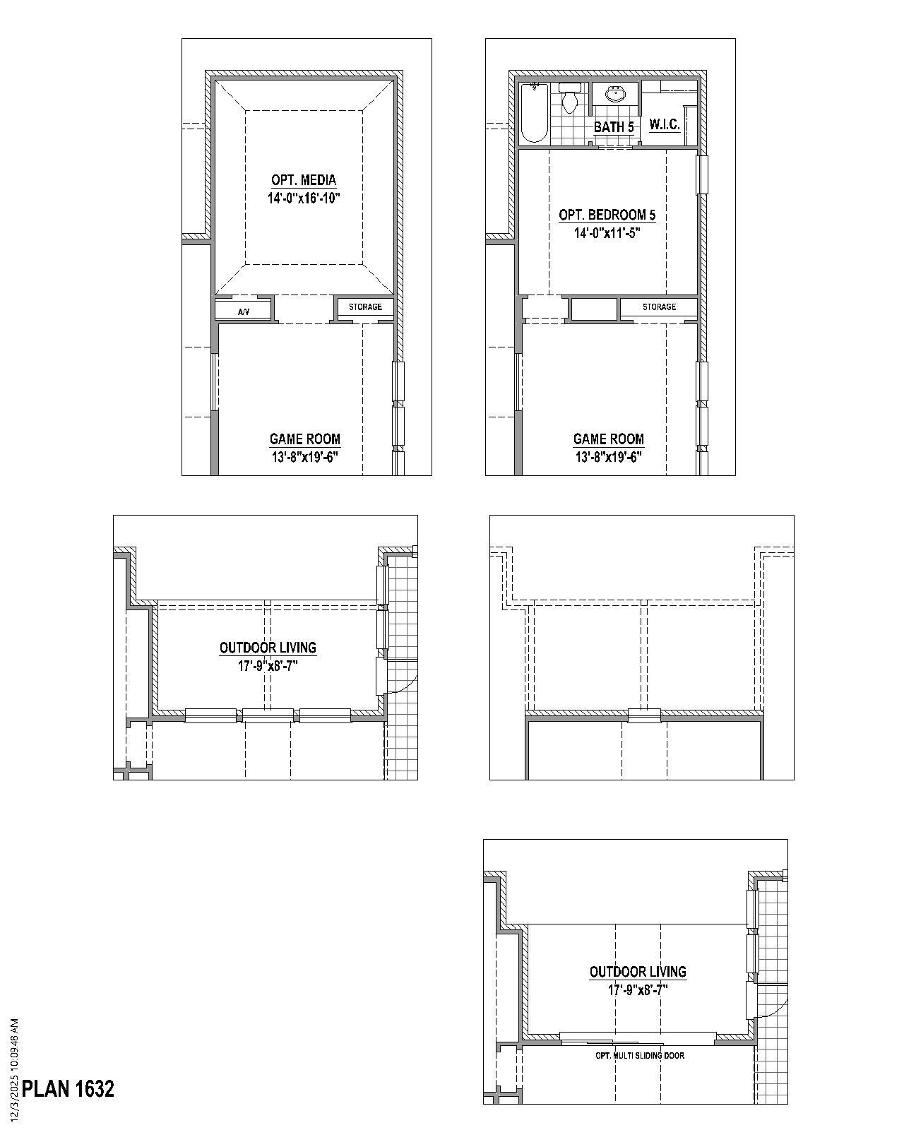 Plan 1632 Options