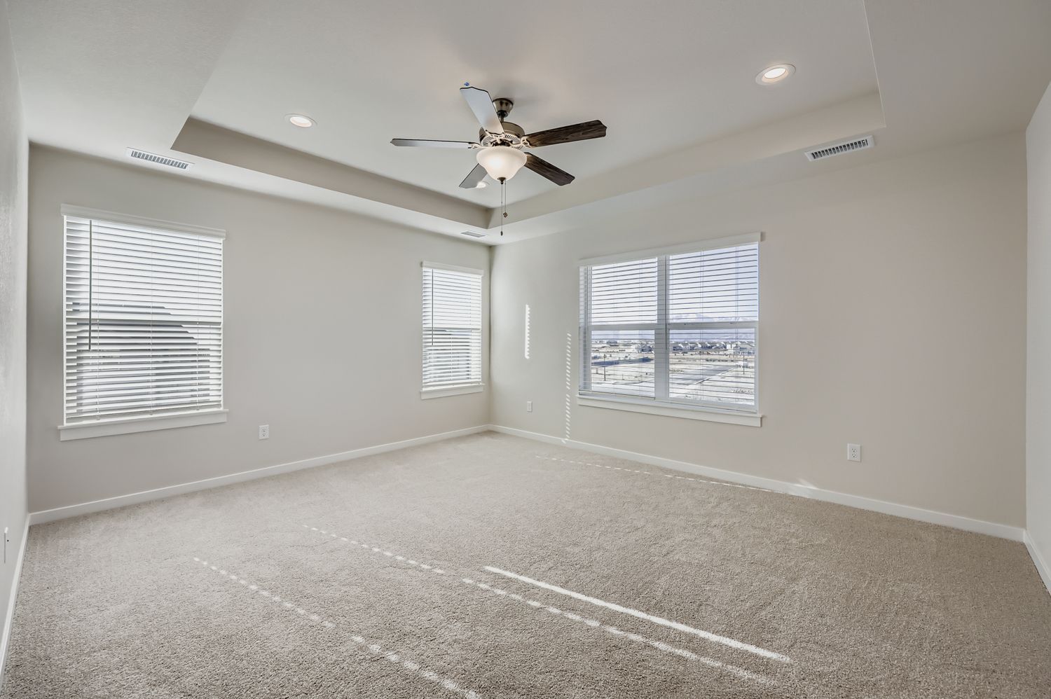 Plan C305 Representative Photo of the Main Bedroom