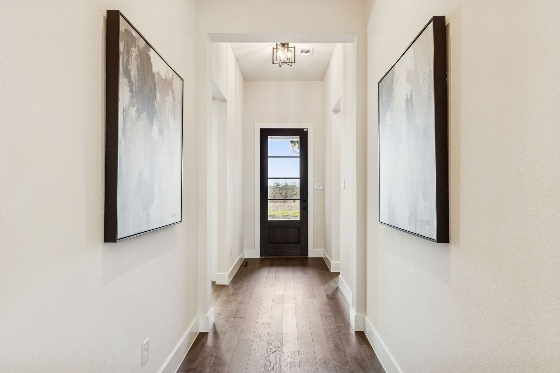 Meraki Model Home Entry Hallway | American Legend Homes – Forney, TX