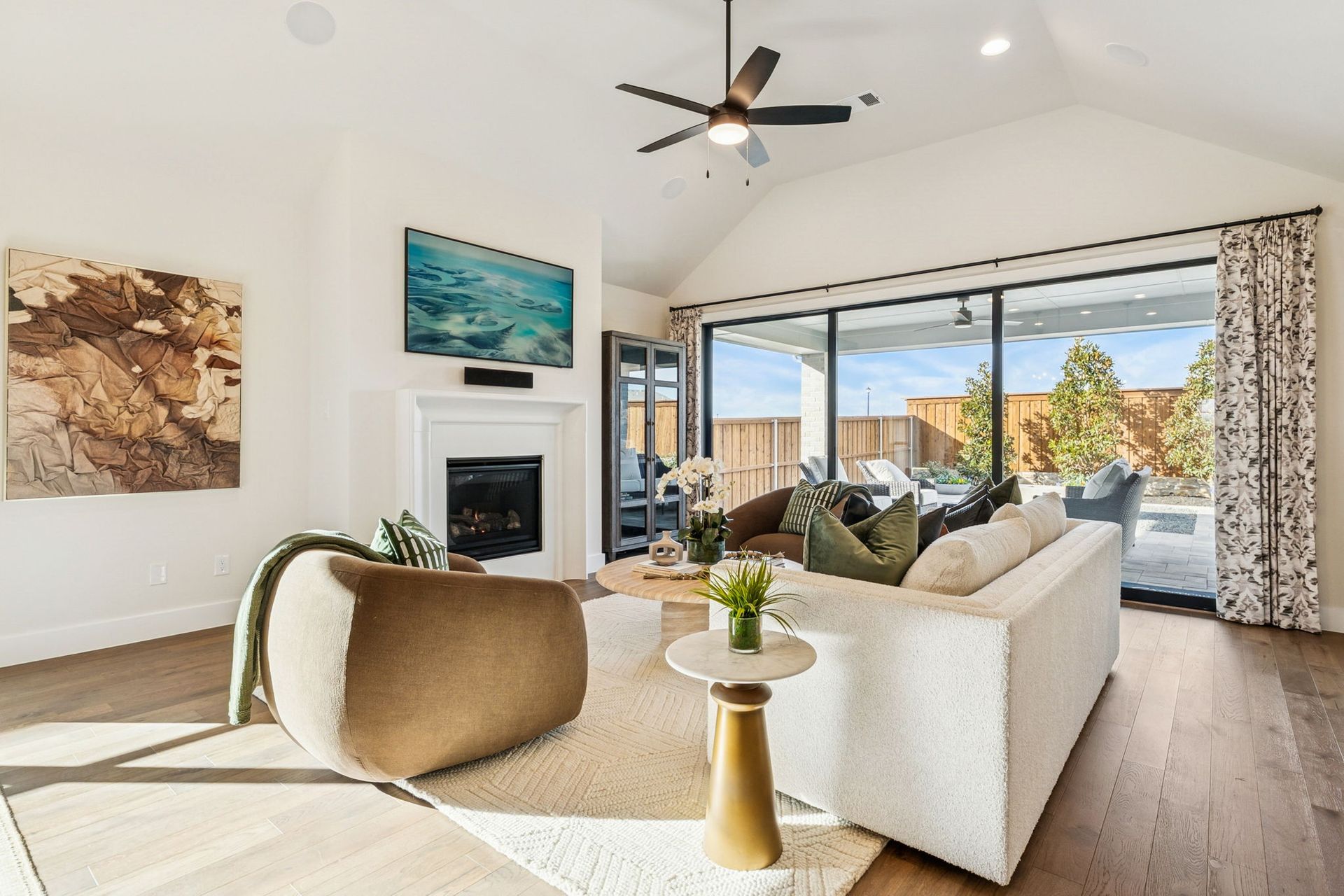 Meraki Model Living Room | American Legend Homes – Forney, TX