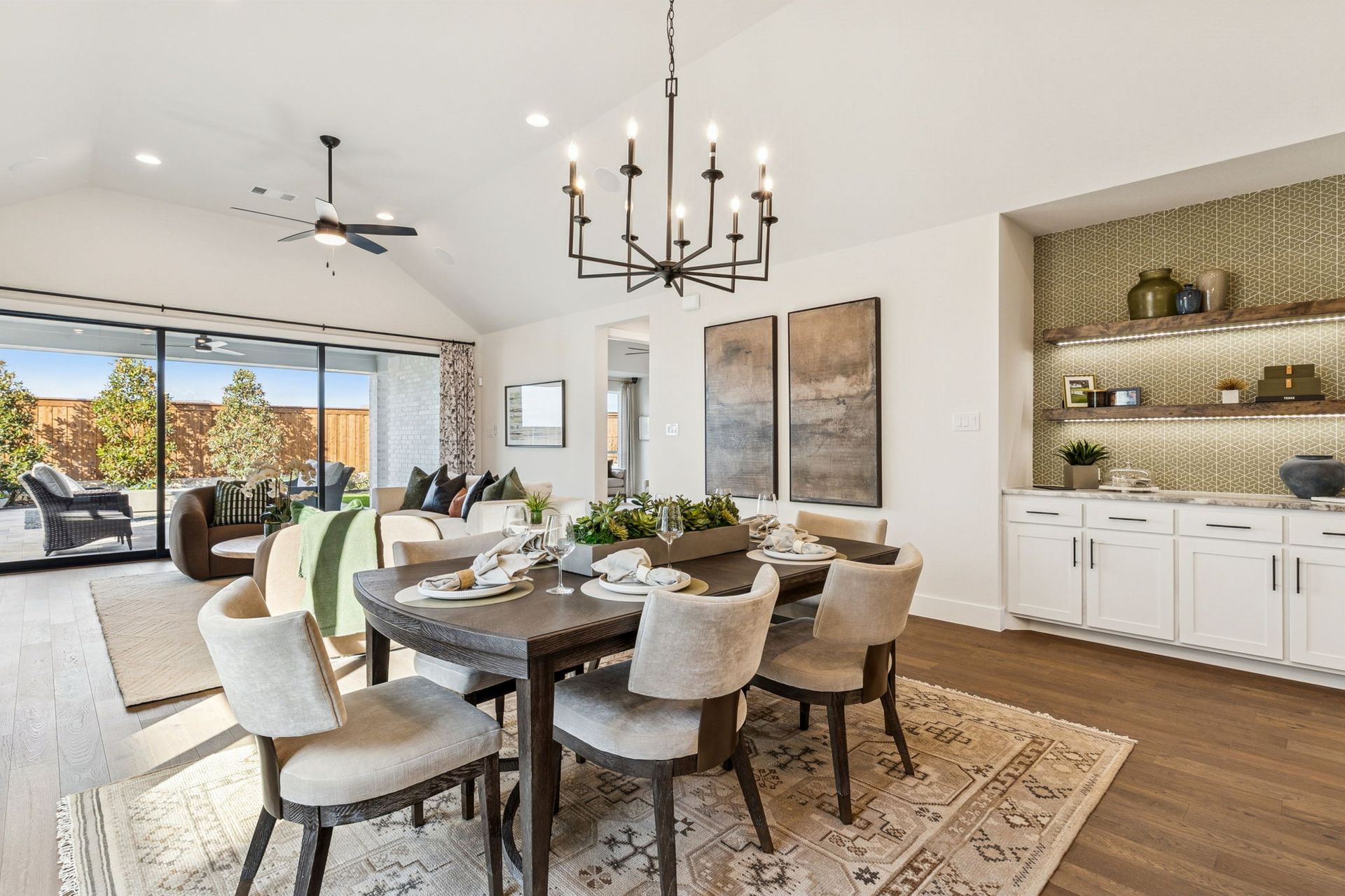 Meraki Model Dining Area | American Legend Homes – Forney, TX